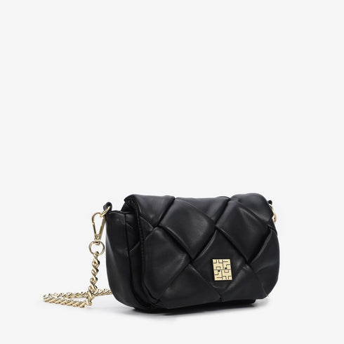 Τσάντα Ώμου/χιαστί Y Not? LDY-005F5 μαύρο